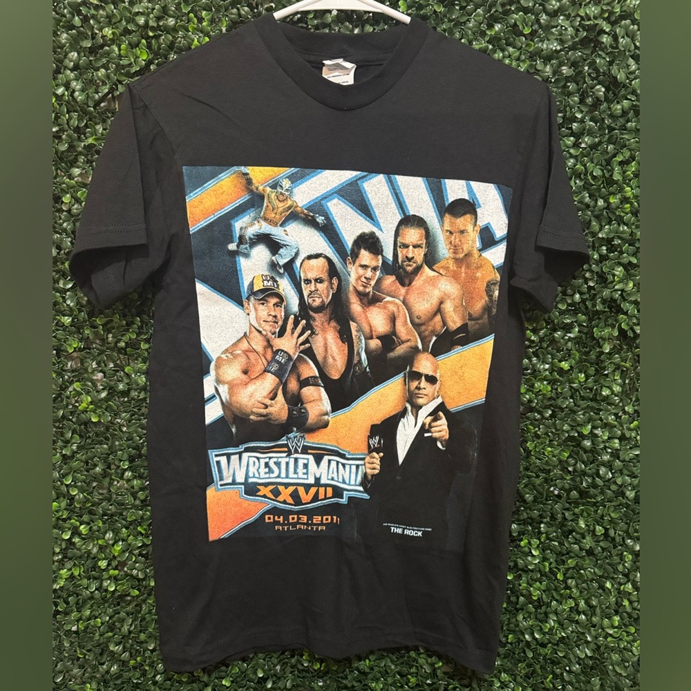 🔥5/$30🔥WRESTLE MANIA TOUR 2011 Graphic SHORT SLEEVE TSHIRT